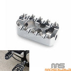 Chrome MX Style Foot Pegs for Harley Softail Low Rider FXLR FLDE Fat Boy (2018-2023)