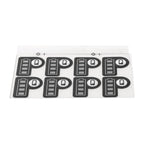 10X Battery Capacity LED Key Sticker Label for BL1830 BL1430 (18V/14.4V)