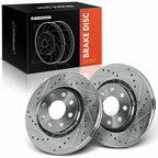 Front Drilled Brake Rotors for Chevrolet Aveo (2004–2011)