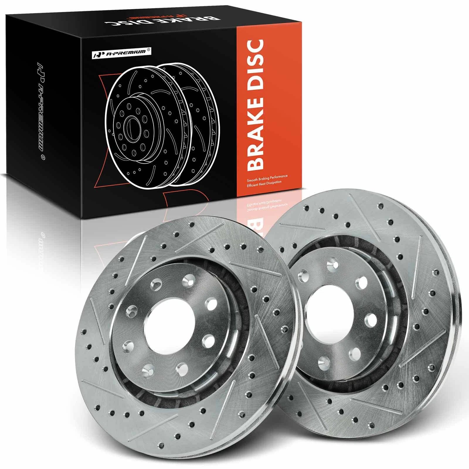 Front Drilled Brake Rotors for Chevrolet Aveo (2004–2011)