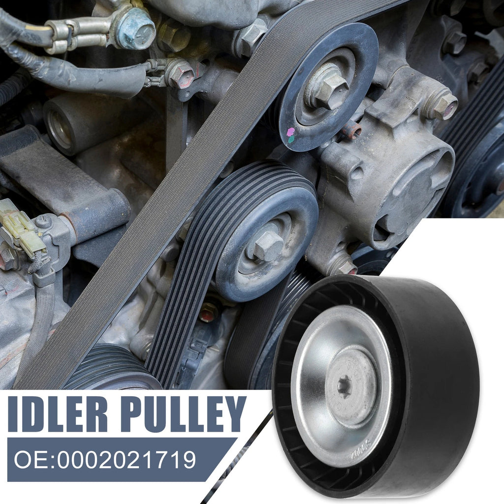 Drive Belt Idler Pulley for Mercedes-Benz C 250 (2012–2015) 0002021719