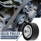 Drive Belt Idler Pulley for Mercedes-Benz C 250 (2012–2015) 0002021719