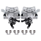 Rear LH & RH Brake Calipers w/ Bracket for Audi A3 (2008) & VW Golf (2010)
