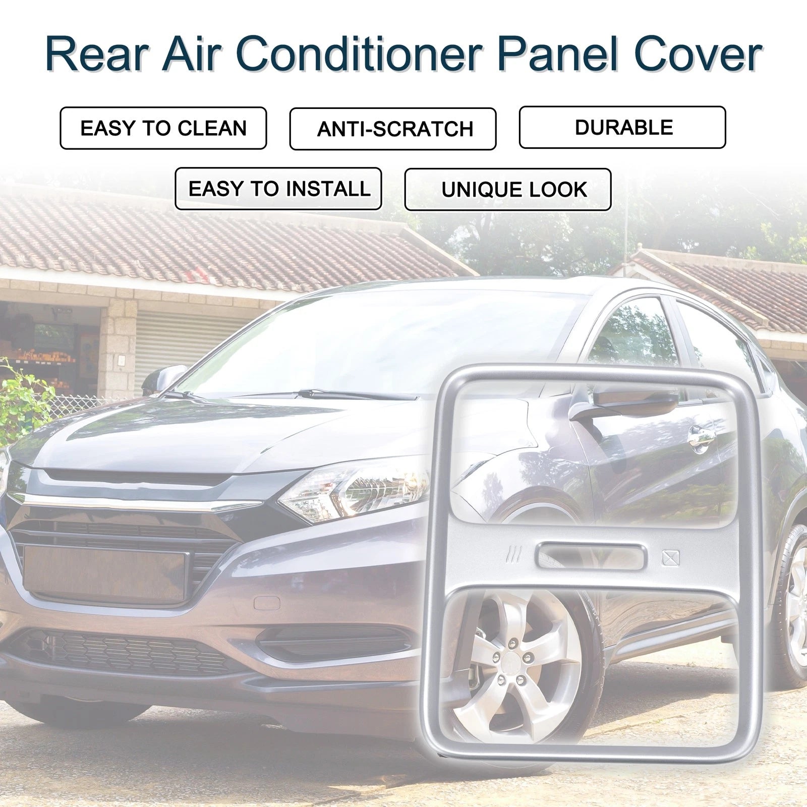 Rear Air Conditioner Panel Cover for Honda Vezel RV3/RV4/RV5/RV6 (2014–2021)