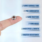 5 Pcs MR106ZZ Deep Groove Ball Bearings for Cars (6x10x3mm)