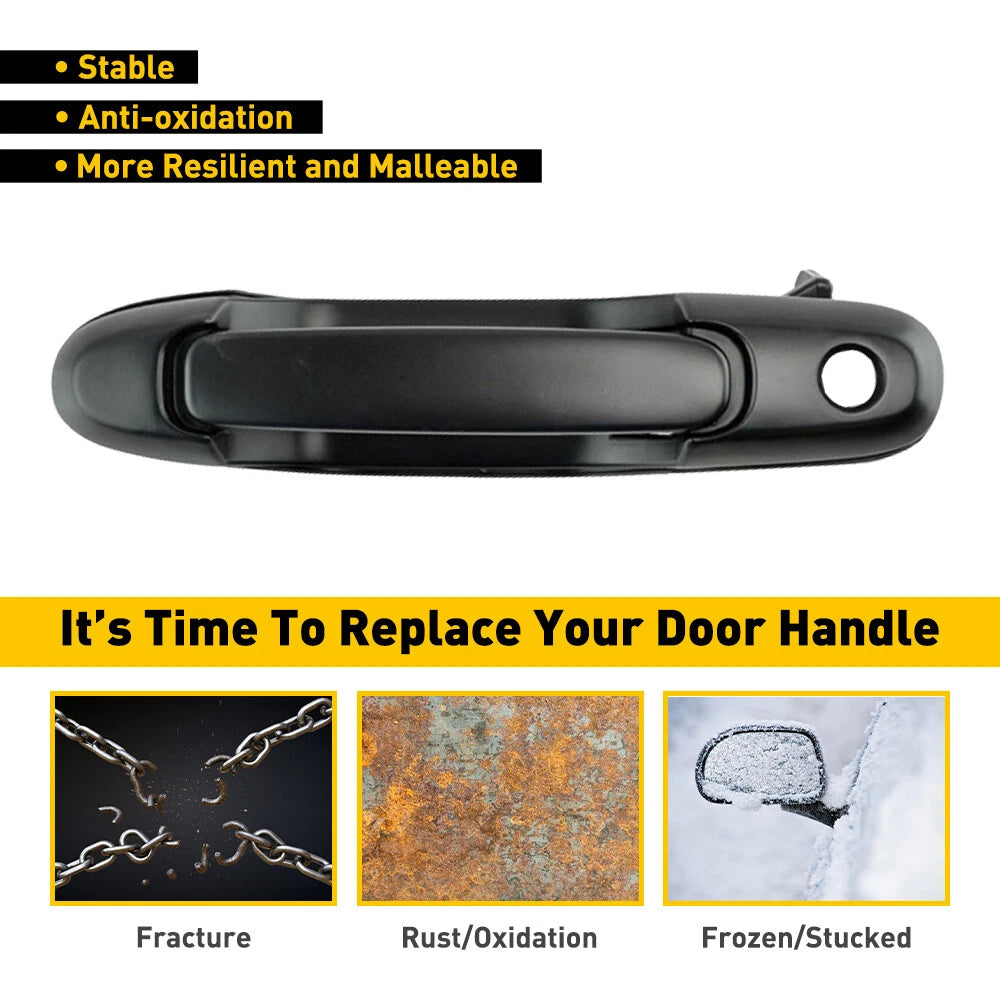 Front Passenger Exterior Door Handle for Toyota Sienna (1998–2003)