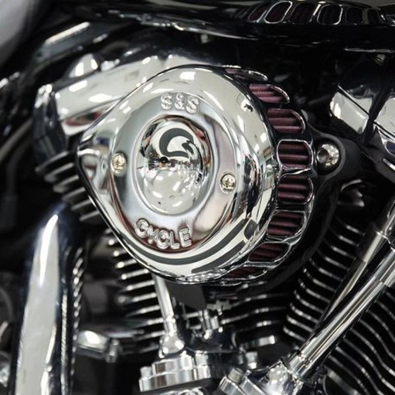 S&S Cycle Stealth Air Cleaner Kit for M8 Models (2017–Present)