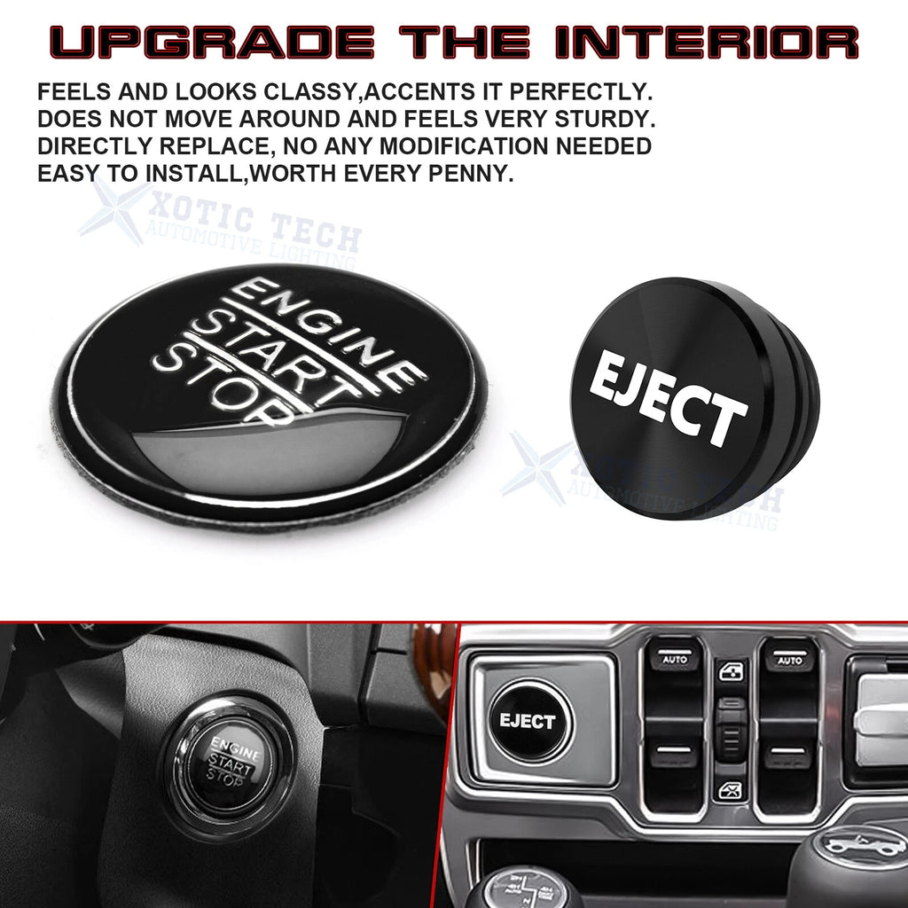 Engine Start + Cigarette Lighter Eject Button Trim for Lexus IS200t (2016-2017)