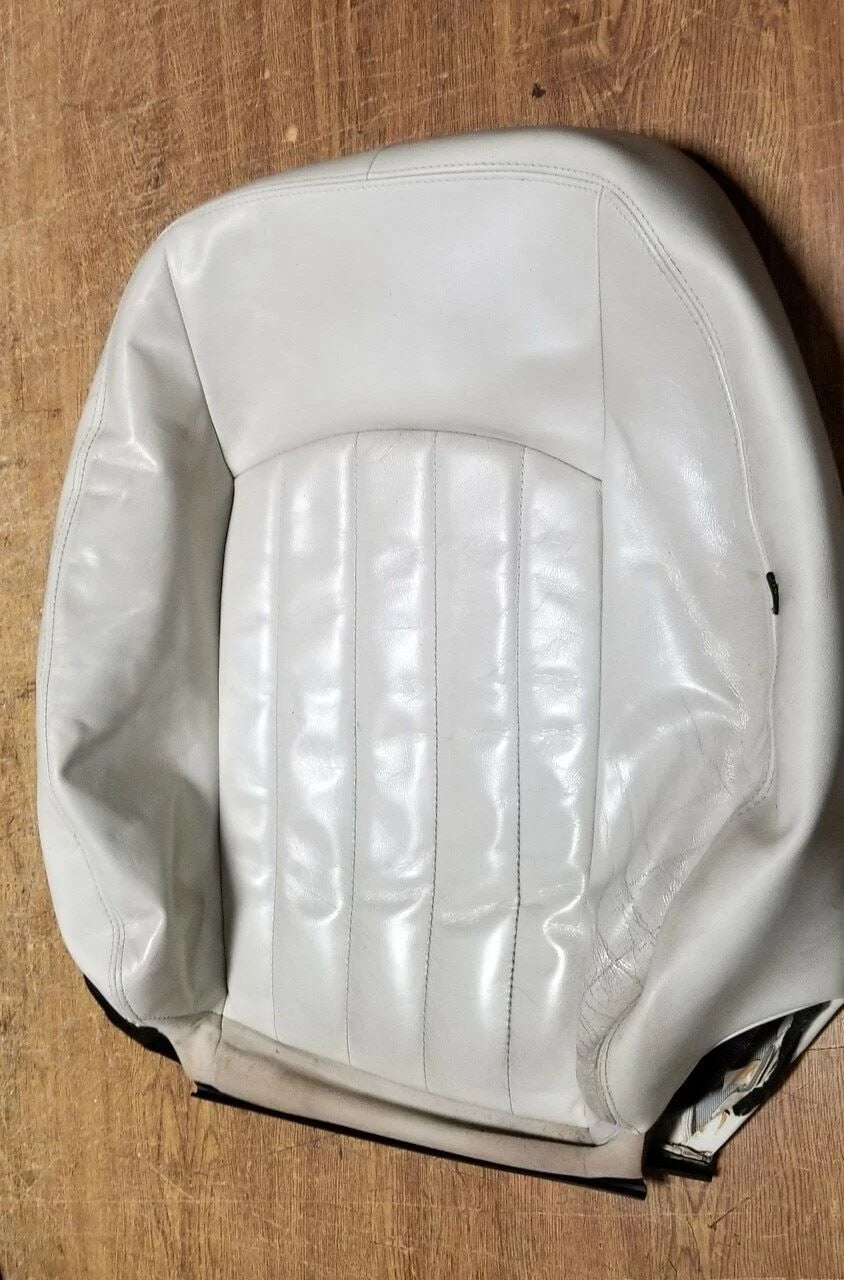 LH Seat Back Skin for Jaguar X-Type (2005–2008) White Leather