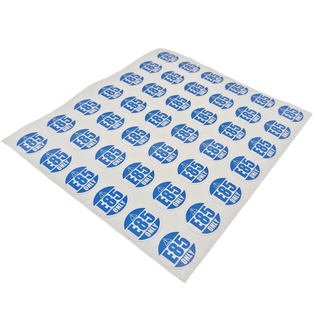 E85 Only Sticker for Clean Energy Vehicles (1'')