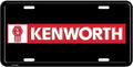 Metal License Plate for Kenworth