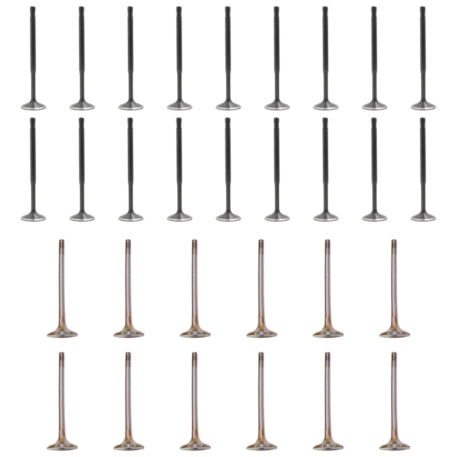 Set of 18 Intake & 12 Exhaust Valves Kit for Audi A4 A6 S4 Passat V6 (1996–2005)