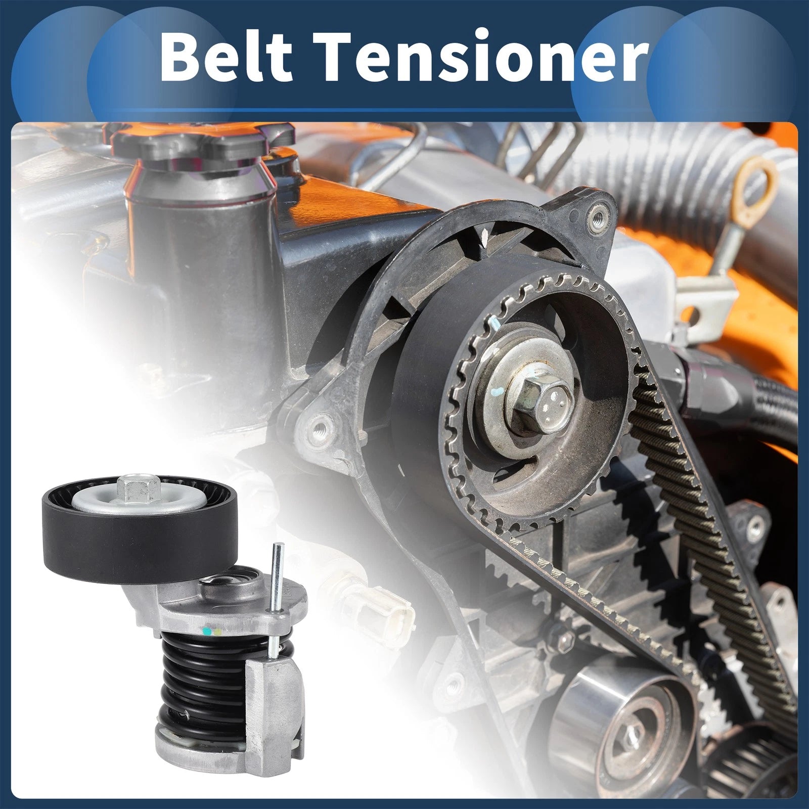 Belt Tensioner for Audi A4 (2000–2015) No. 038903315AN/038903315AL Metal