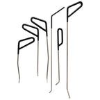 Set of 6 Dent Repair Tools for Automotive (26-57cm)