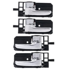 4 pc Door Handle Inner Chrome for Toyota Corolla (2001–2007)