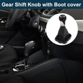 5 Speed Shift Knob with Boot Cover for Audi A3 S3 8P (2003–2013)