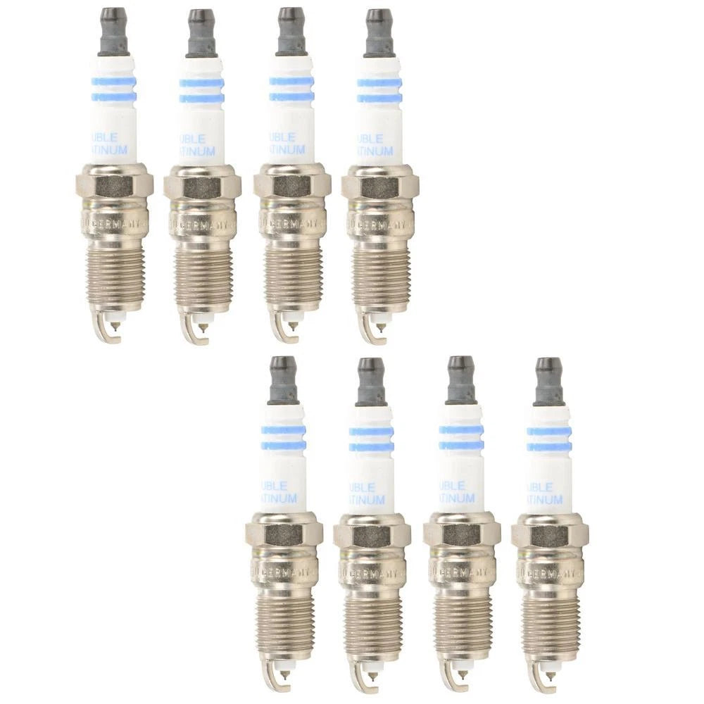 Set of 8 Spark Plugs for Buick Cadillac Chevy Hummer Isuzu Pontiac Saab (Bosch)