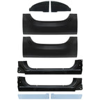 8PCS Rocker Panels & Cab Corner for Chevy C10 K10 / GMC C1500 K1500 (1973–1987)
