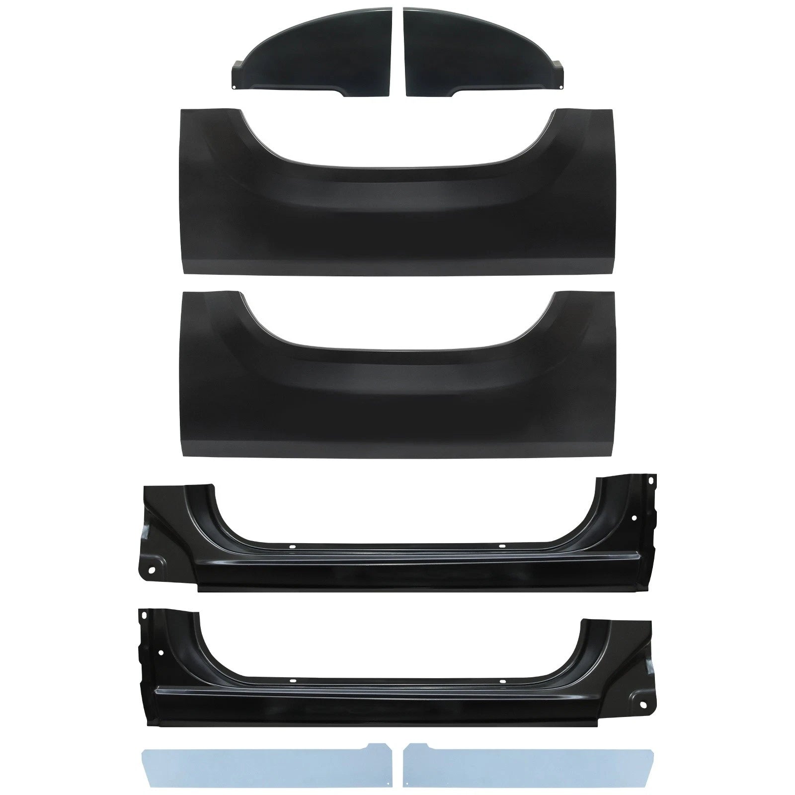 8PCS Rocker Panels & Cab Corner for Chevy C10 K10 / GMC C1500 K1500 (1973–1987)