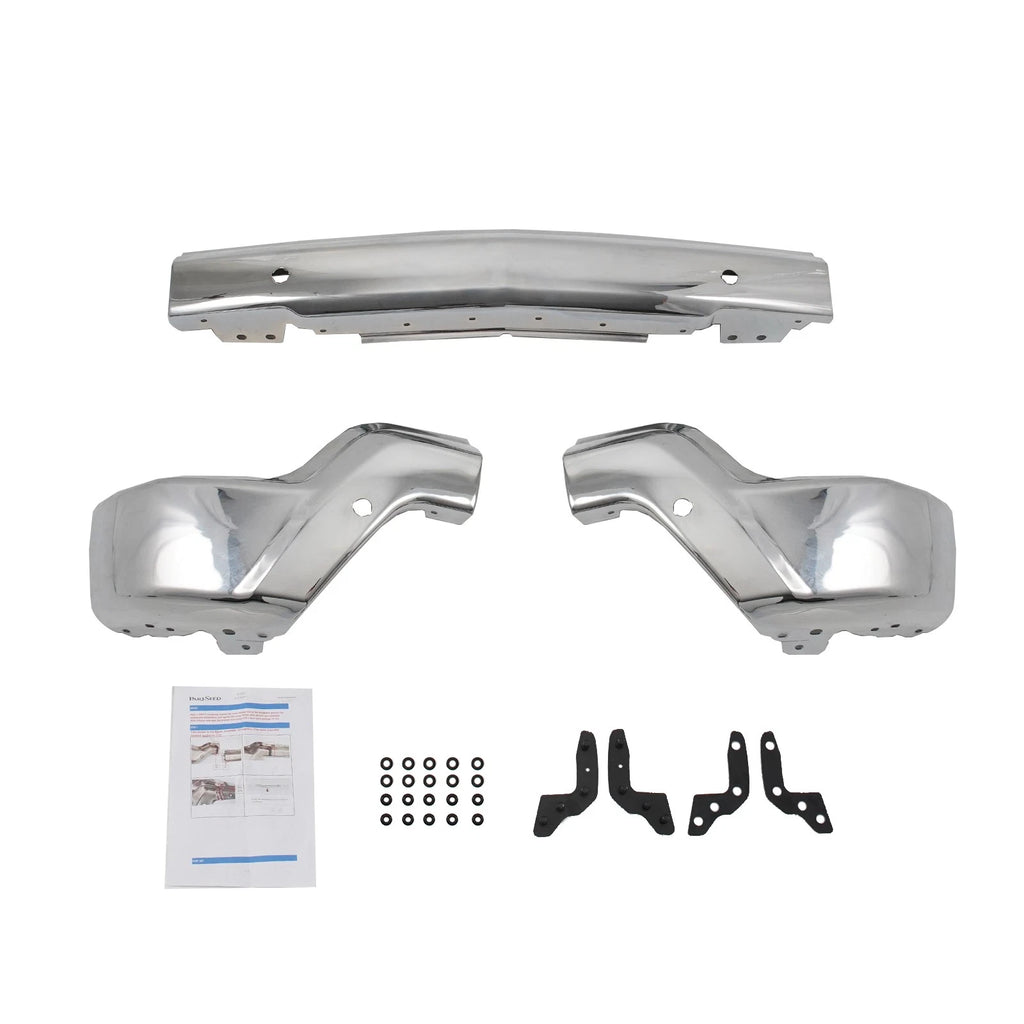 Front Bumper Face Bar for Chevy Silverado 1500 (2022–2023) W/ Radar Hole