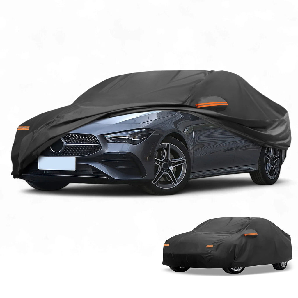 Waterproof Car Cover for Mercedes-Benz CLA (2013–2024) Black 190T-PU