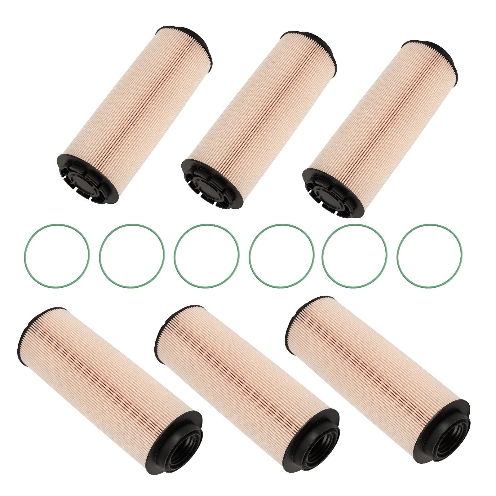6X Fuel Water Separator Element for Kenworth Peterbilt (Heavy Duty 2277129PE)