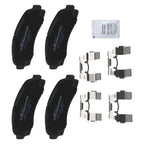 Set of 4 Front Ceramic Brake Pads for Chevrolet Equinox/Ford Explorer Ranger D833