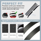 Chrome Delete Blackout Window Cover Decal for Nissan Altima (2019-2025)