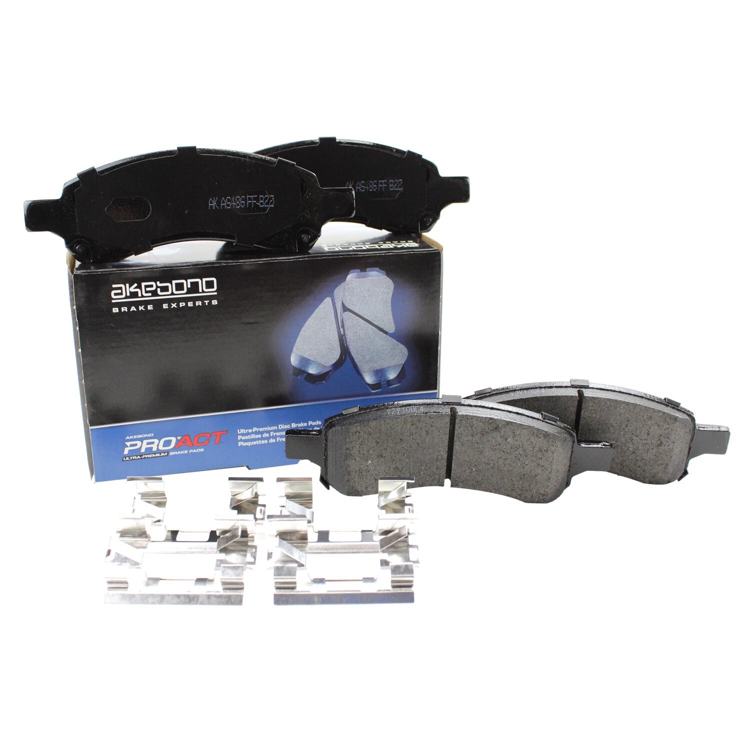 Set of 4 ProAct Disc Brake Pads for Buick Enclave GMC Acadia Saturn Outlook (2008–2017)