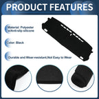 Dashboard Dash Cover Mat for Honda Fit (2020–2024) Black Set of 1