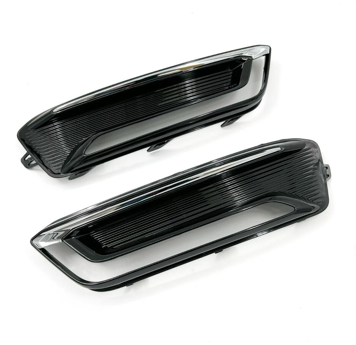 Front Driving Fog Light Lamp Bezels Covers Left Right for Chevy Impala (2014–2019)