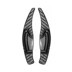 Black Steering Wheel Shifter Paddle Extensions for Honda Civic, CR-V