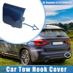 Tow Hook Eye Hole Cover Cap for BMW X3 G08 (2018–2020) Blue Rear Right