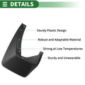 Mud Flaps Splash Guards Front & Rear for Honda Ridgeline (2007-2012)