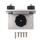 90-Degree Aluminum Boat Track Mount for Gunnel System (Corrosion Resistant)