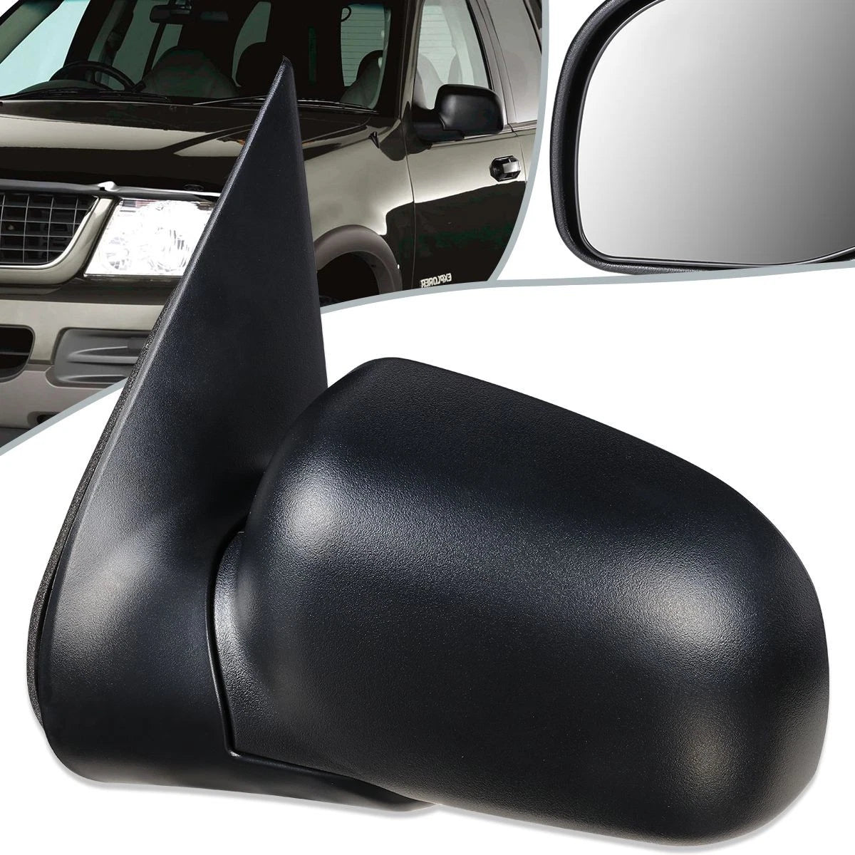 OE Style Power Side Door Mirror Left for Ford Explorer Mountaineer (2002–2005)