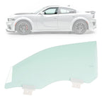 Driver Side Front Door Window Glass for Dodge Charger (2011–2023)