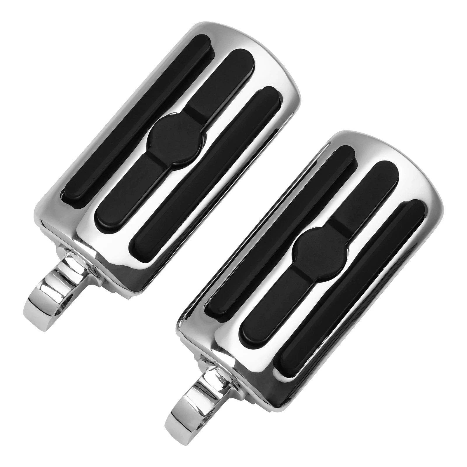 10mm Chrome Highway Foot Pegs for Harley Davidson Touring Softail