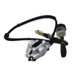 Hydraulic Rear Disc Brake Caliper System with Pads for 150cc 250cc ATV