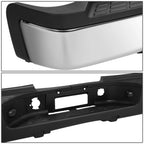 Rear Bumper for Silverado Sierra 2500 HD (2007–2010) OE Style w/o Sensor Holes
