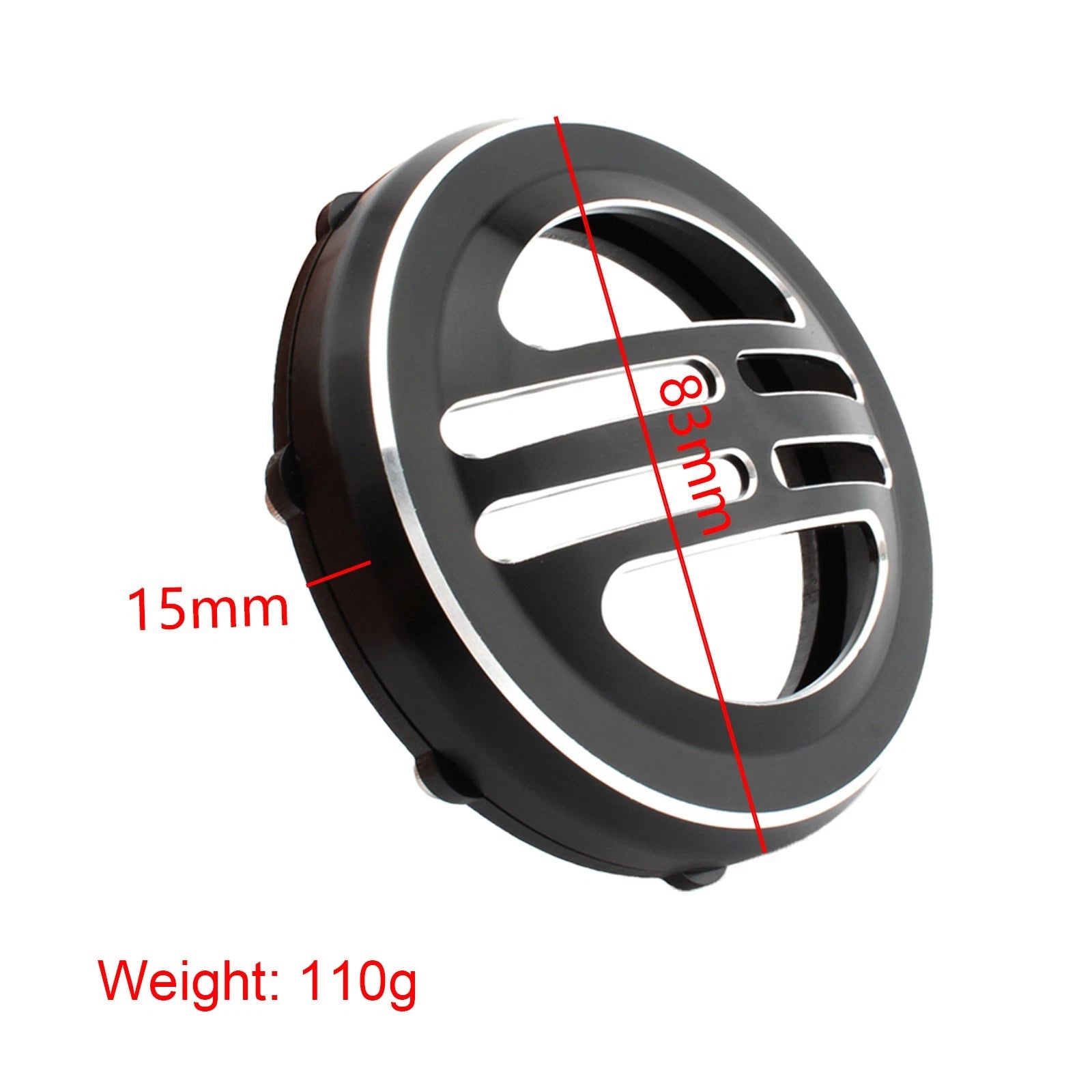Horn Cover for Triumph Bobber T120 T100 Street Twin (Universal) Black
