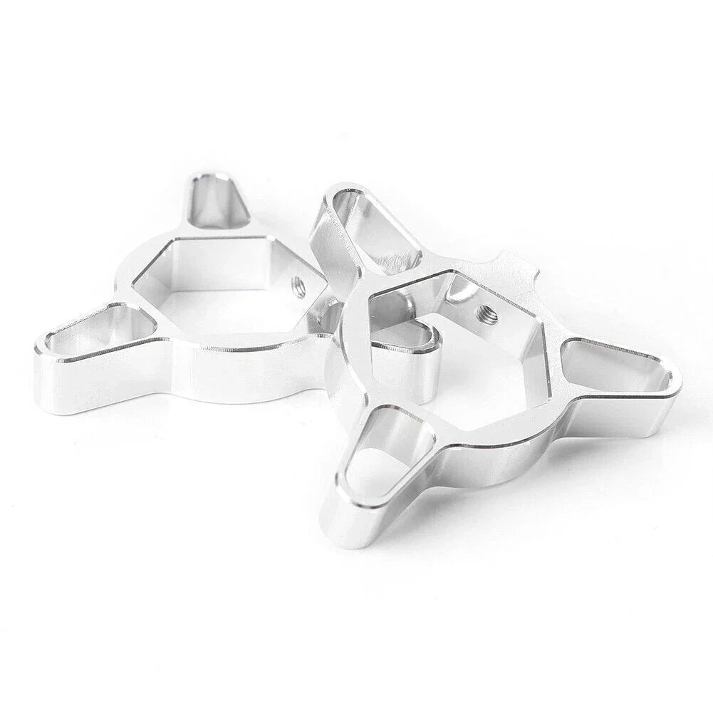Silver CNC 22mm Fork Preload Adjusters for Universal Suspension