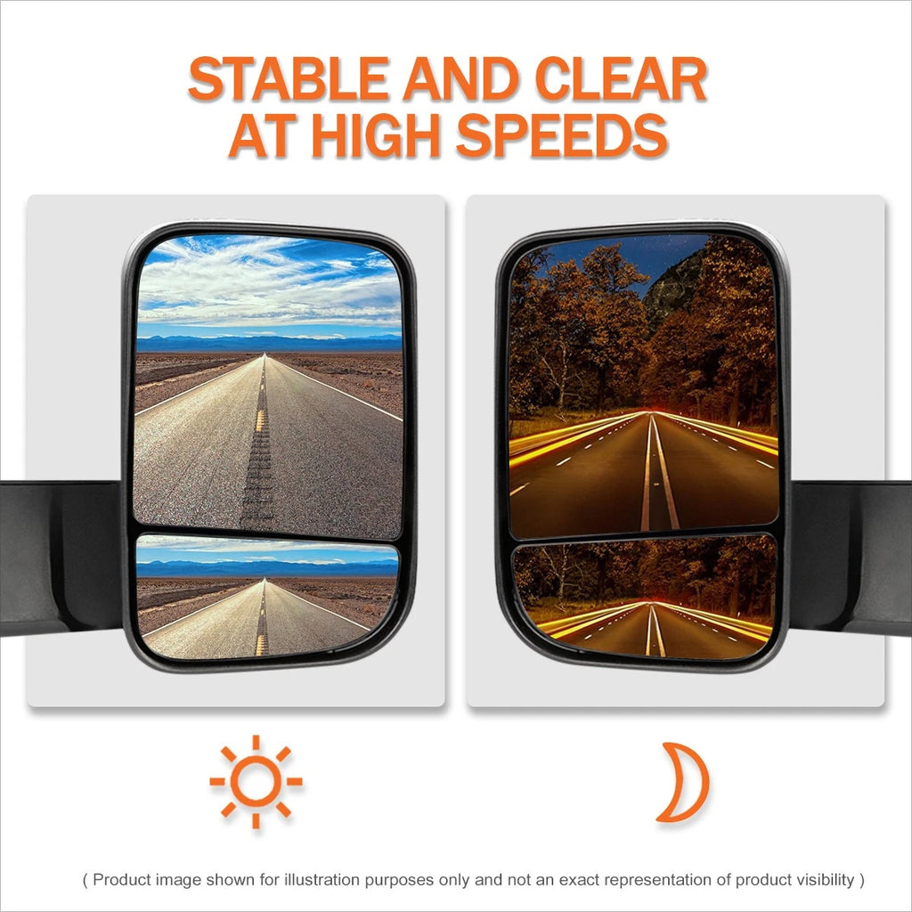 Manual Adjust Side Rear View Mirror for Hyundai Accent (2010–2011)