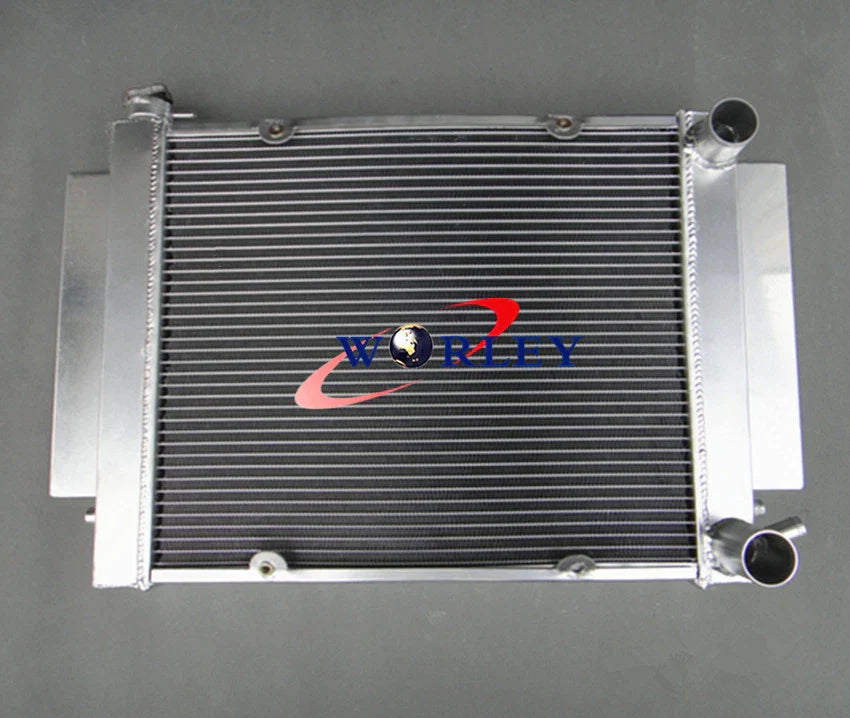 Aluminum Radiator 3 Row for Mazda RX2 RX3 RX4 RX5 RX7 (1970-1985)