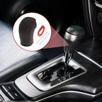 Gear Shift Knob Cover for Hyundai Tucson (2015–2018) Black Red