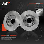 2X Front Disc Brake Rotors for Kia Sedona (2004-2005)