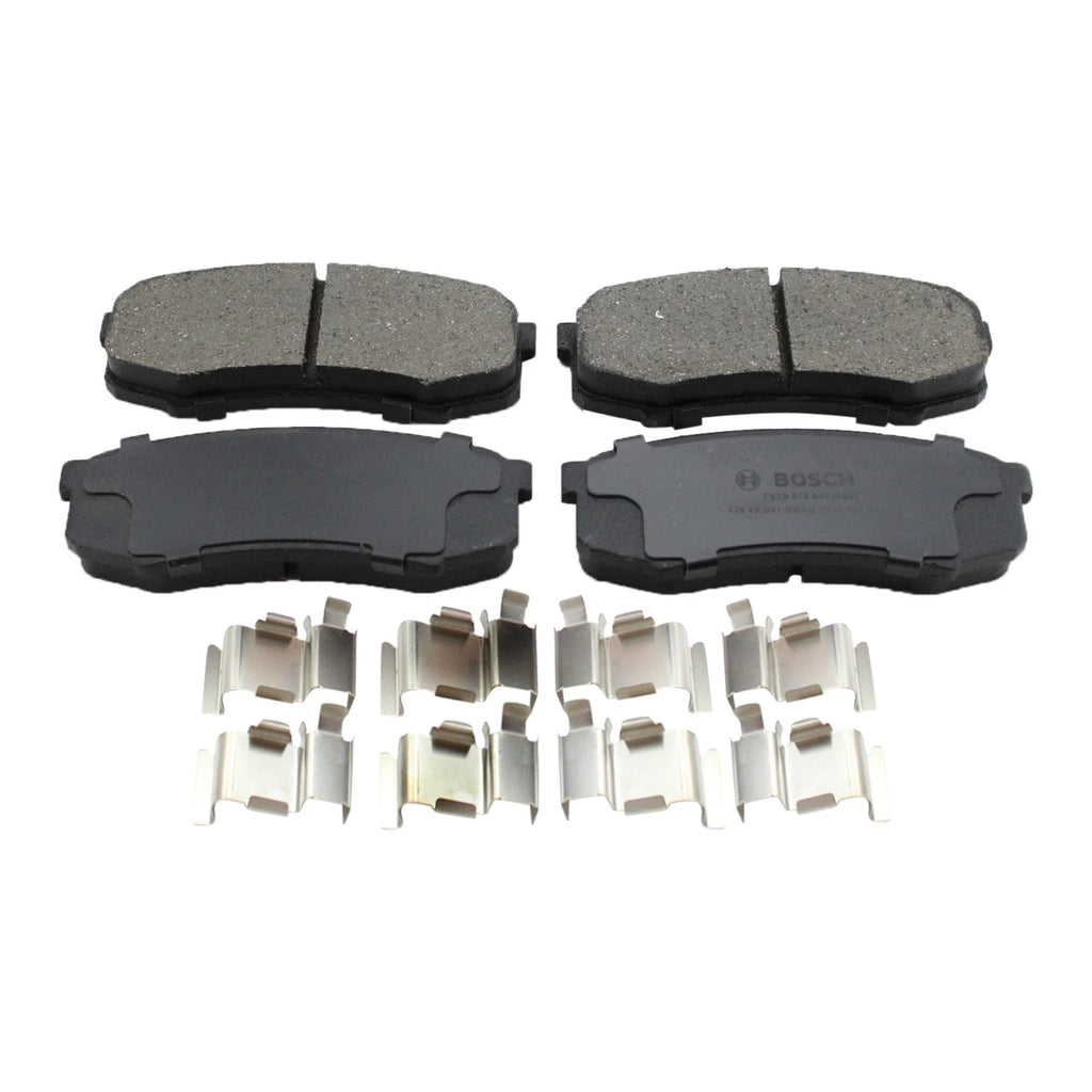 DuraGo Rear Rotors & Bosch QuietCast Ceramic Brake Pads Kit for FJ Cruiser (2007–2014)