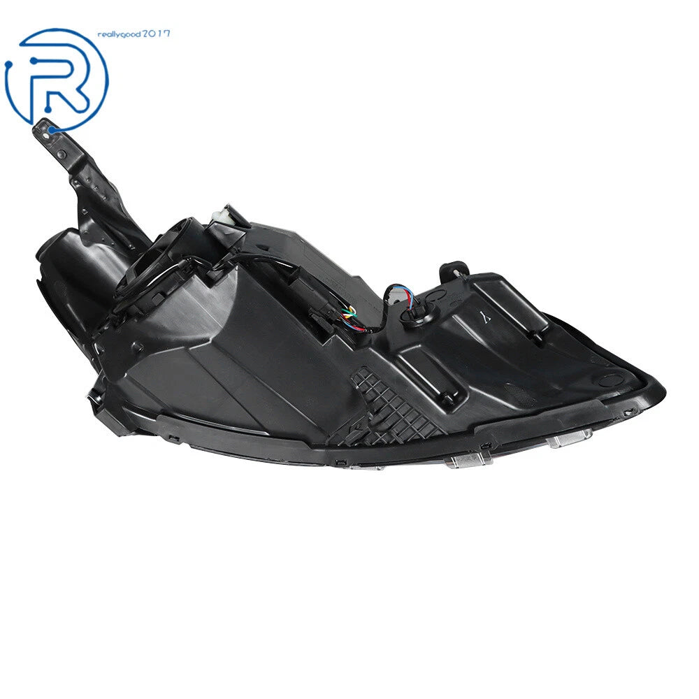 Halogen Headlight for Chevy Malibu (2016-2018) Driver Side Black Clear