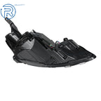 Halogen Headlight for Chevy Malibu (2016-2018) Driver Side Black Clear