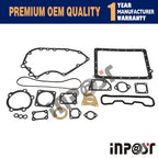 Full Gasket Set for Yanmar 3T72 (3T72SB, 3T72SA-B, 3T72HA, 3T72HL)